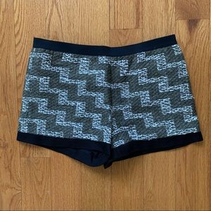 Derek Lam Geometric Shorts SZ 2